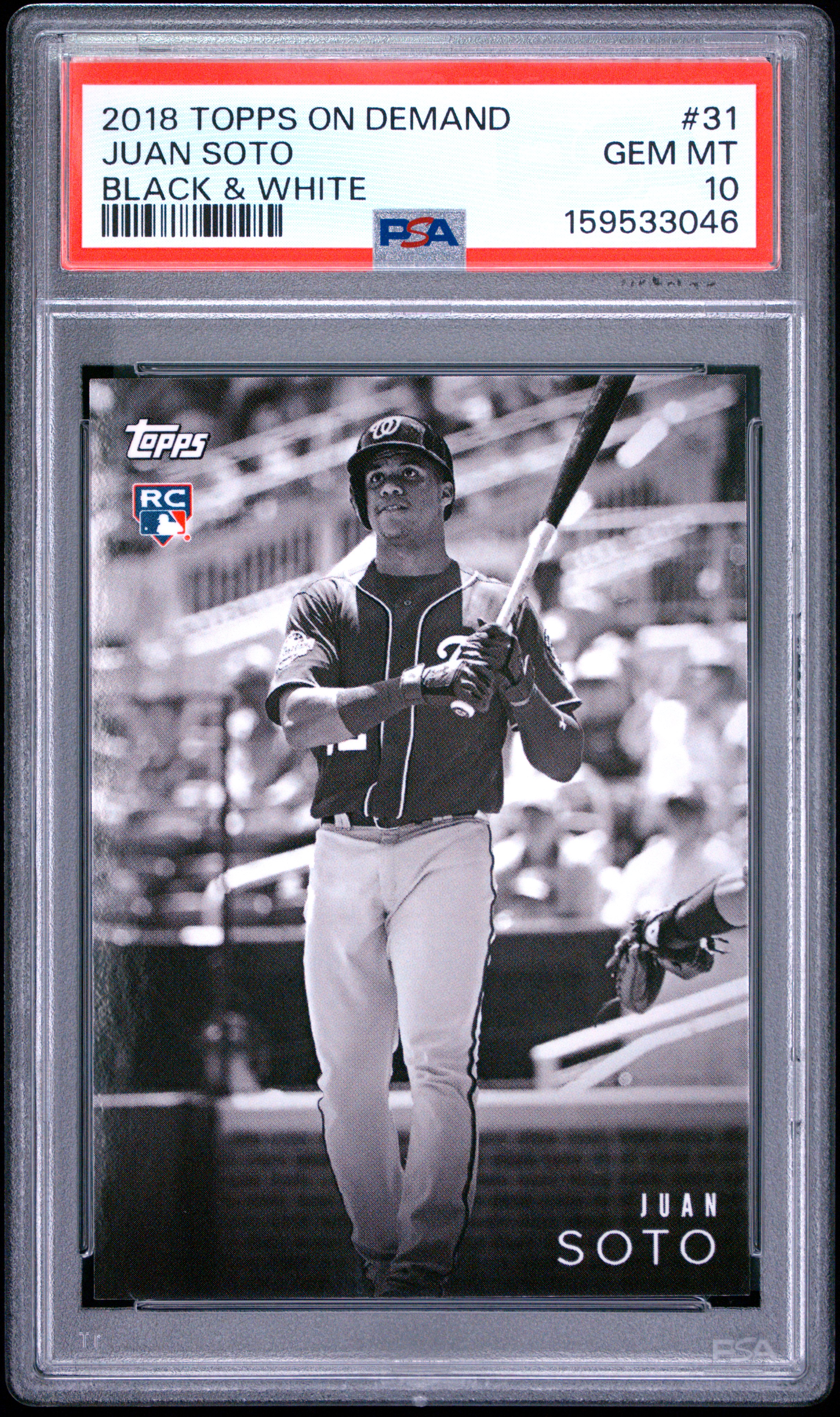 Recently graded PSA card