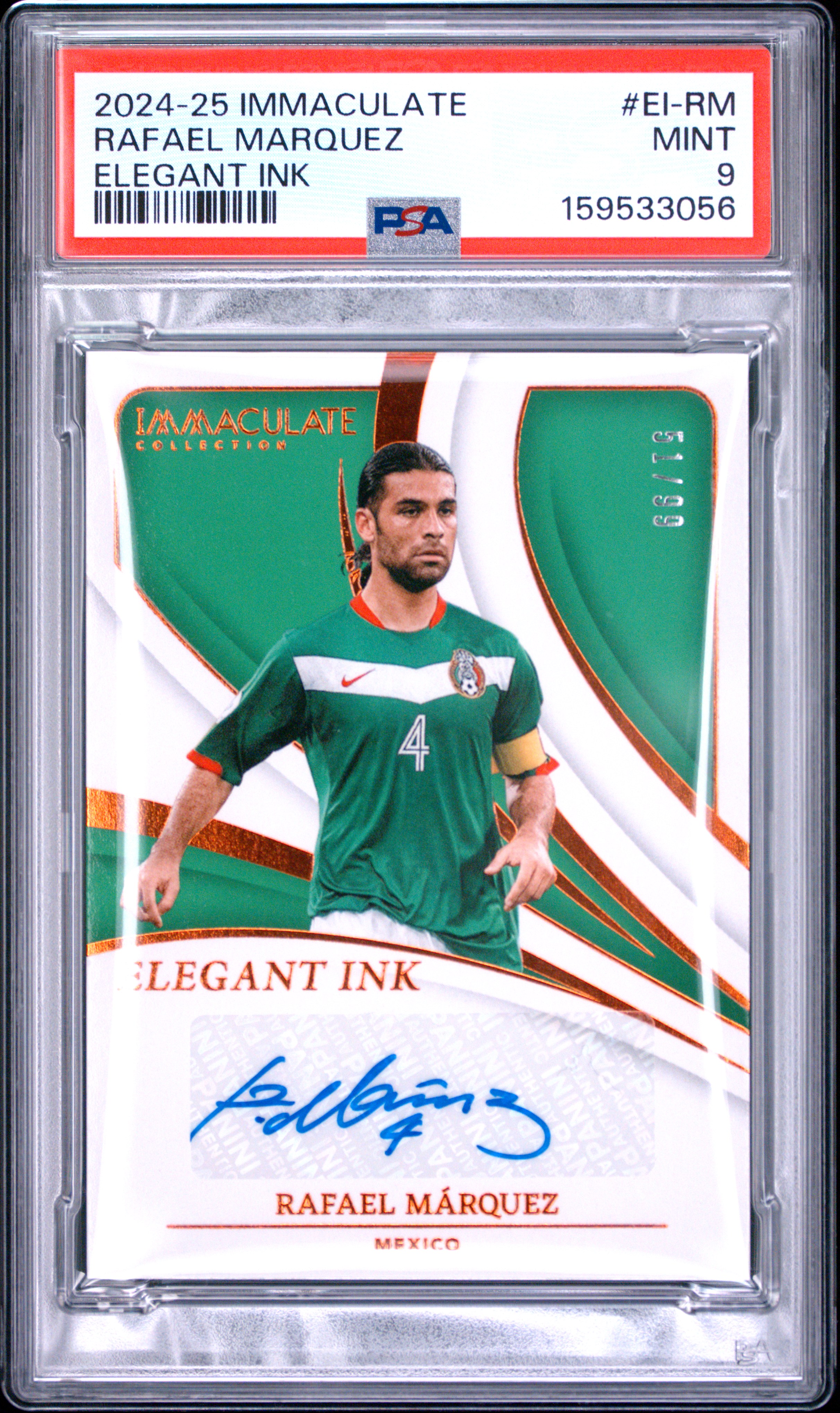 Recently graded PSA card