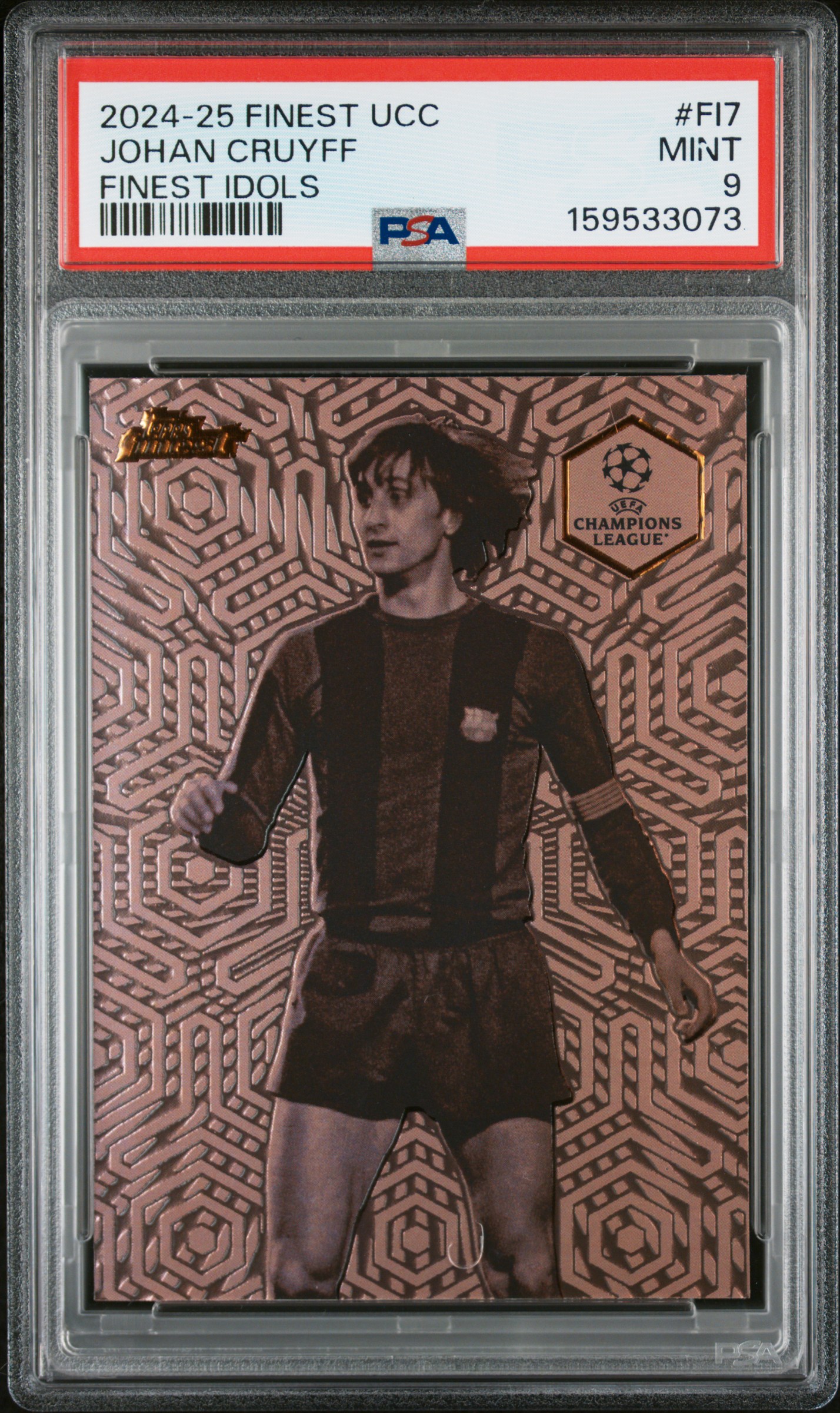 Recently graded PSA card