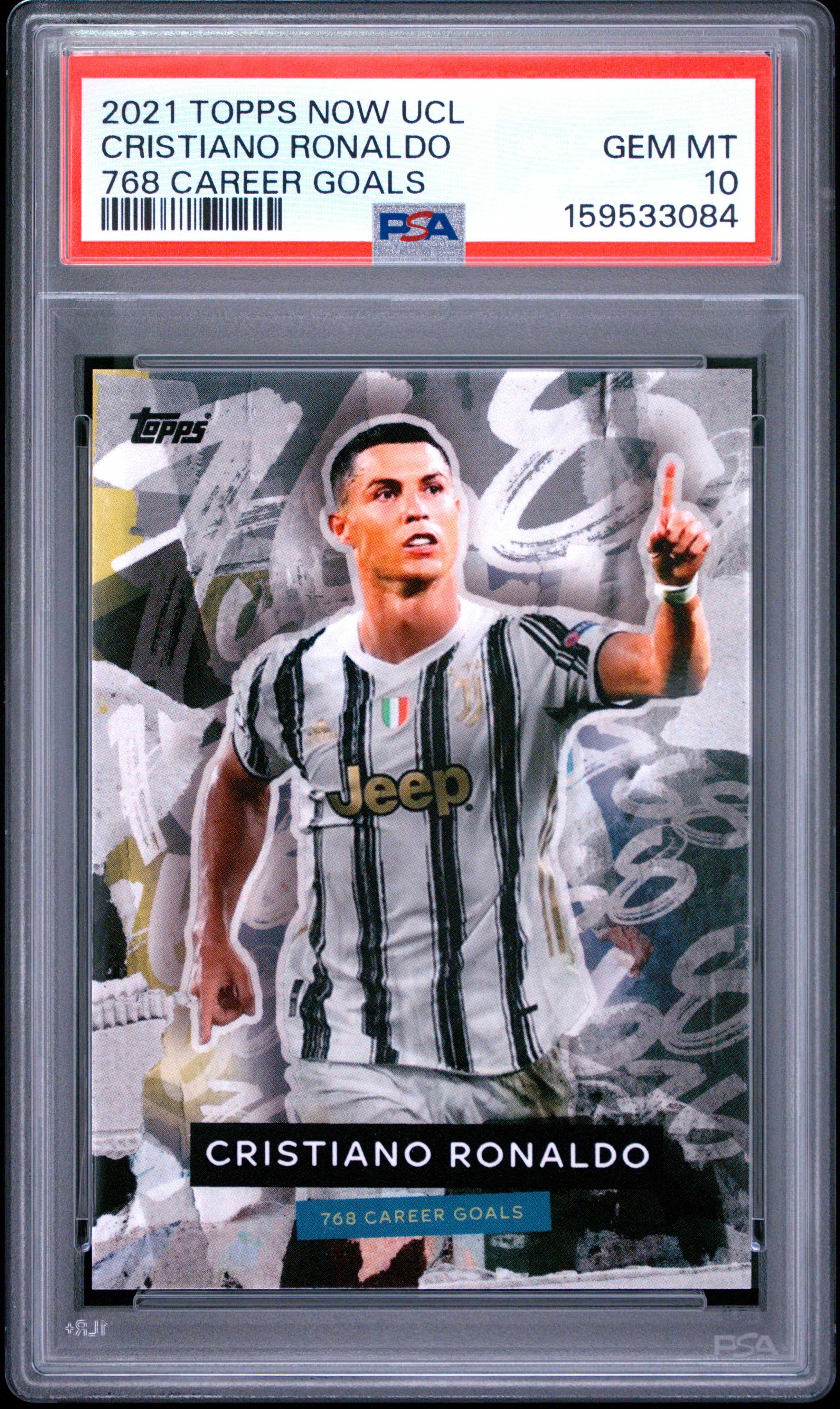 Recently graded PSA card